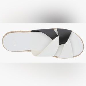 Joie Rafi Espadrilles: Black/White